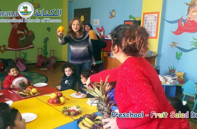 Preschool - Fruit Day 2015/2016