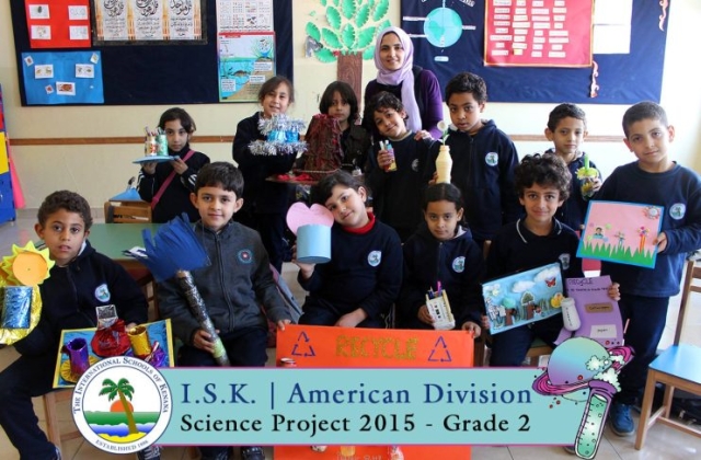 International Schools of Kenana | American Division | Science Project 2015 - Grade 2