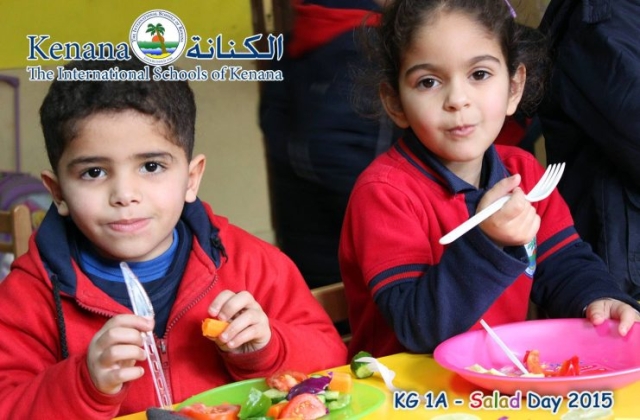 International Schools of Kenana | American Division KG1 A Class - Salad Day 2014/2015