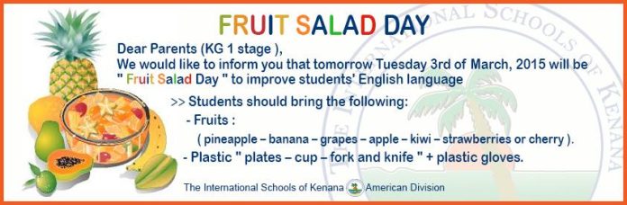 Fruit Salad Day