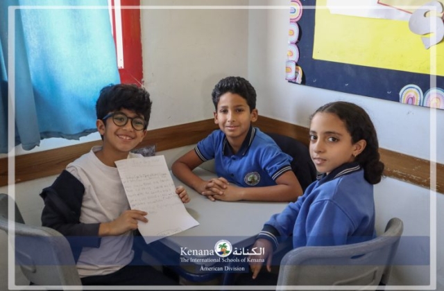 I.S.K American Division | Writing Activity – Grade 3B | 2023-2024