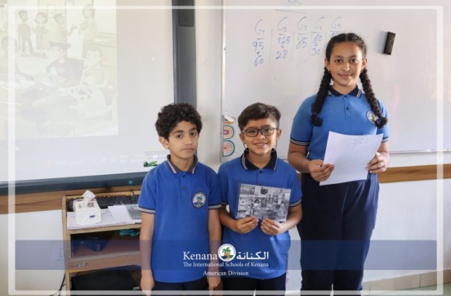 I.S.K American Division | Writing Activity – Grade 3B | 2023-2024