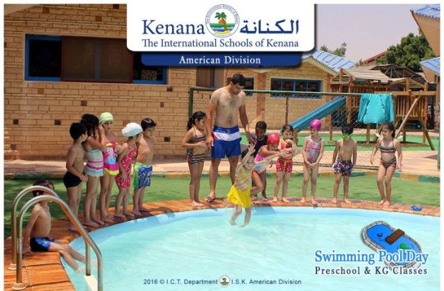 Pre-K & KG Classes Swimming Pool Day (May 2016)