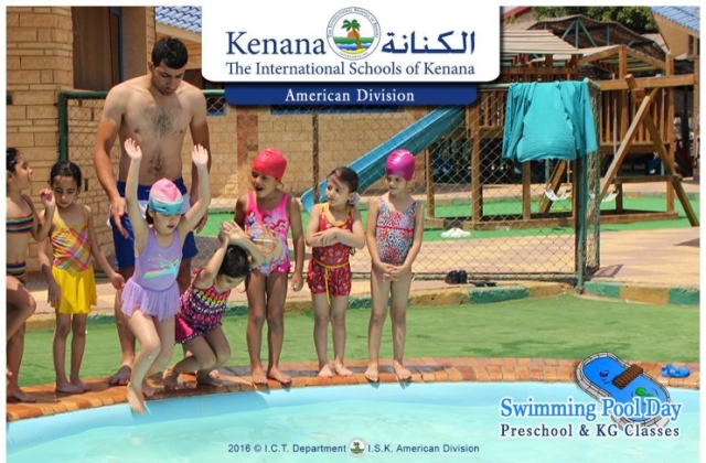 Pre-K & KG Classes Swimming Pool Day (May 2016)