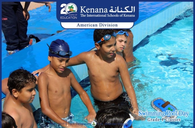 I.S.K | American Division - Grade 4 Classes "Swimming Pool Day"