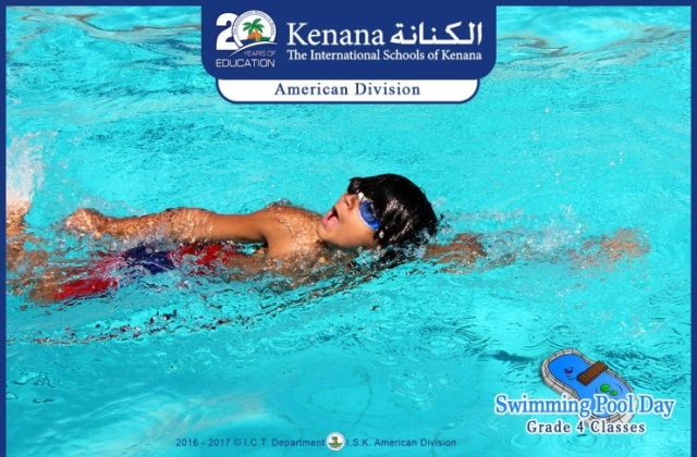 I.S.K | American Division - Grade 4 Classes "Swimming Pool Day"