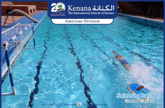 I.S.K | American Division - Grade 4 Classes "Swimming Pool Day"