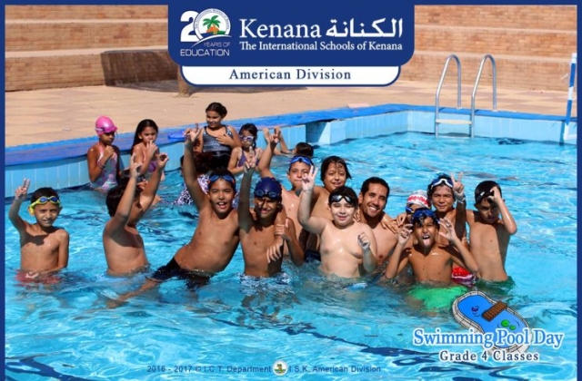 I.S.K | American Division - Grade 4 Classes "Swimming Pool Day"