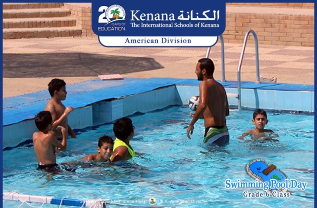 I.S.K | American Division - Grade 4 Classes "Swimming Pool Day"