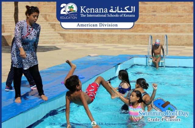 I.S.K | American Division - Grade 4 Classes "Swimming Pool Day"