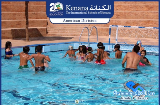 I.S.K | American Division - Grade 4 Classes "Swimming Pool Day"