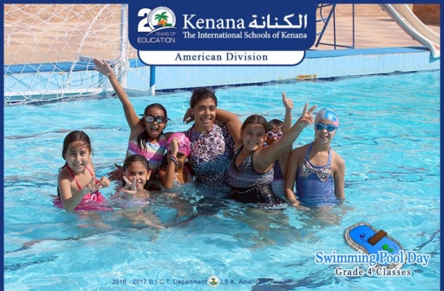 I.S.K | American Division - Grade 4 Classes "Swimming Pool Day"