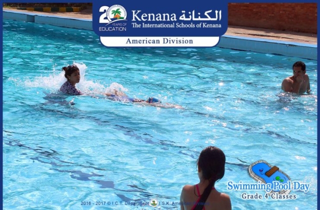 I.S.K | American Division - Grade 4 Classes "Swimming Pool Day"