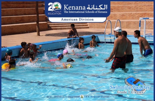 I.S.K | American Division - Grade 1 "Swimming Pool Day"