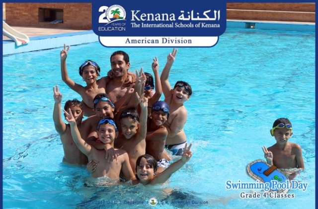 I.S.K | American Division - Grade 4 Classes "Swimming Pool Day"