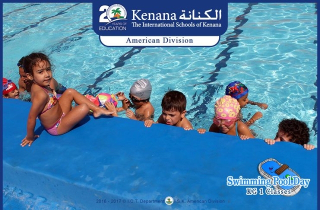 I.S.K | American Division - KG 1 Classes "Swimming Pool Day"