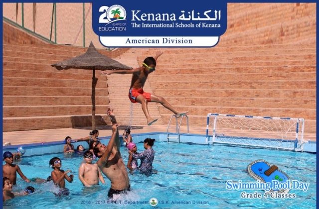 I.S.K | American Division - Grade 4 Classes "Swimming Pool Day"