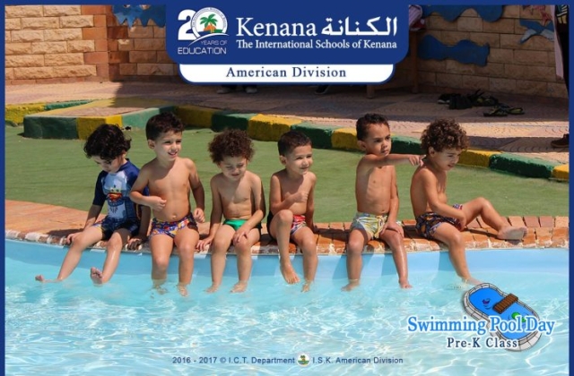 I.S.K | American Division - KG2 Classes "Swimming Pool Day"