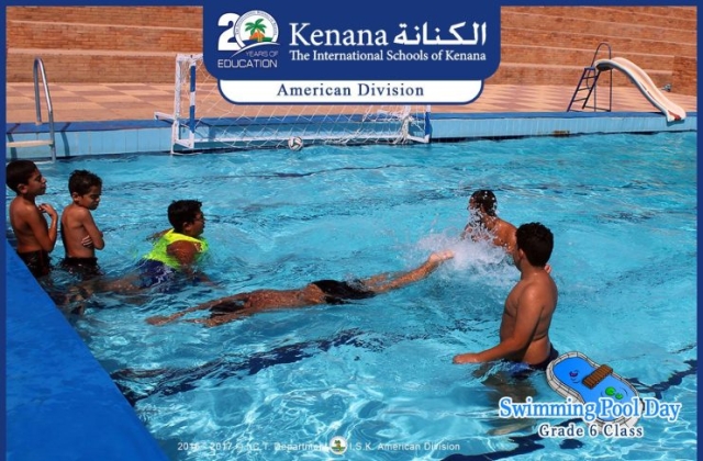 I.S.K | American Division - Grade 4 Classes "Swimming Pool Day"