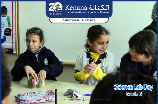 I.S.K | American Division |Grade 3 Science Lab Day