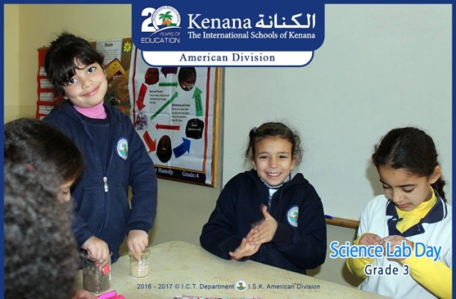 I.S.K | American Division |Grade 3 Science Lab Day