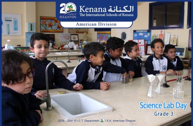 I.S.K | American Division |Grade 3 Science Lab Day