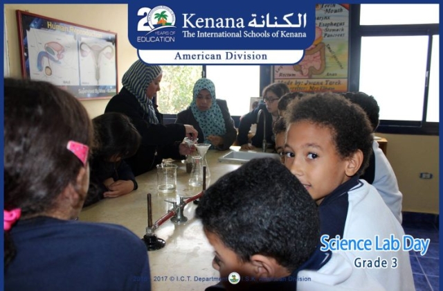 I.S.K | American Division |Grade 3 Science Lab Day