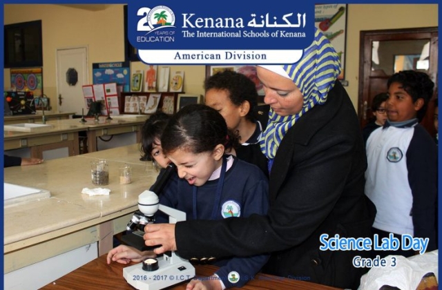 I.S.K | American Division |Grade 3 Science Lab Day