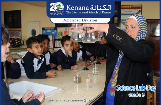 I.S.K | American Division |Grade 3 Science Lab Day