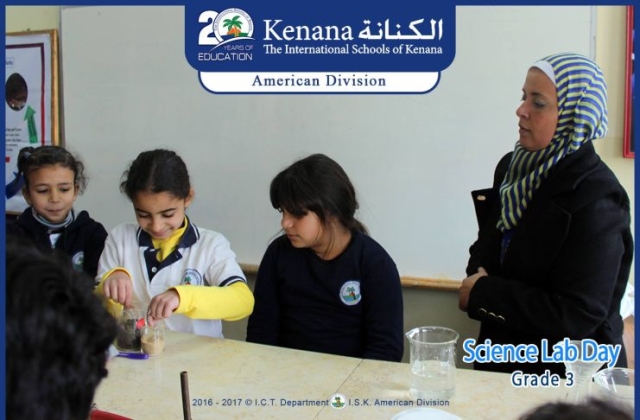 I.S.K | American Division |Grade 3 Science Lab Day