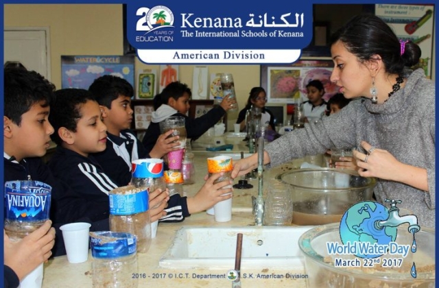 I.S.K | American Division | World Water Day - Science Department