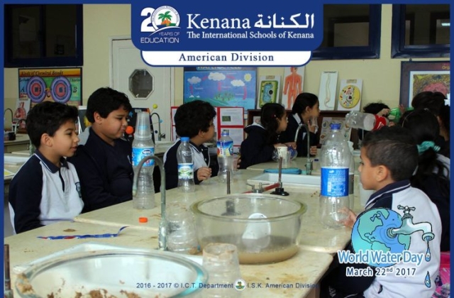 I.S.K | American Division | World Water Day - Science Department