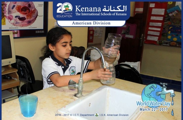 I.S.K | American Division | World Water Day - Science Department