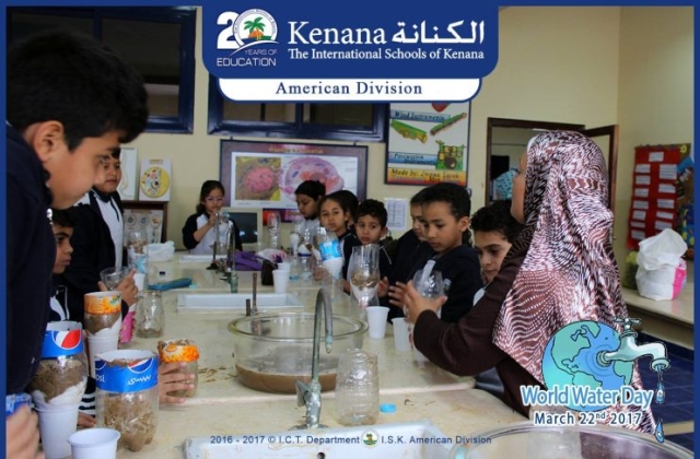 I.S.K | American Division | World Water Day - Science Department