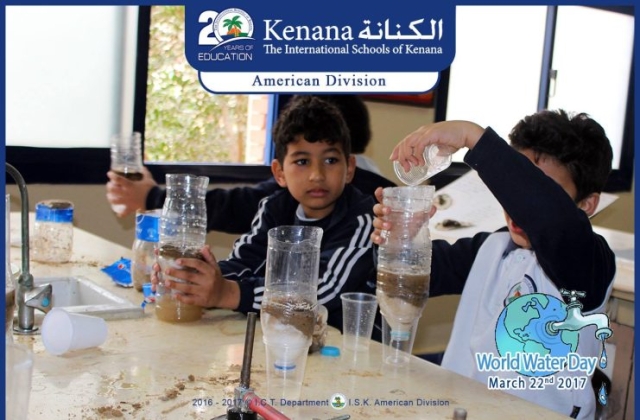 I.S.K | American Division | World Water Day - Science Department