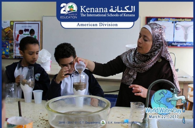 I.S.K | American Division | World Water Day - Science Department