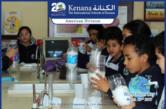 I.S.K | American Division | World Water Day - Science Department