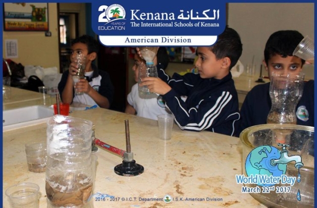 I.S.K | American Division | World Water Day - Science Department