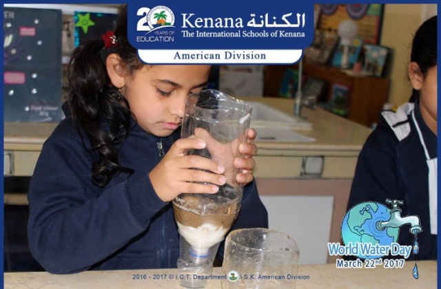 I.S.K | American Division | World Water Day - Science Department