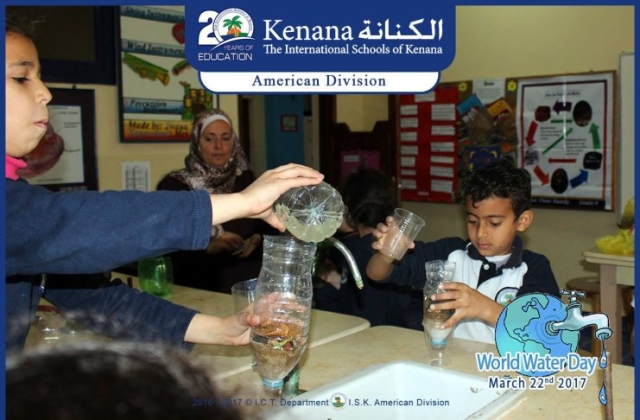 I.S.K | American Division | World Water Day - Science Department