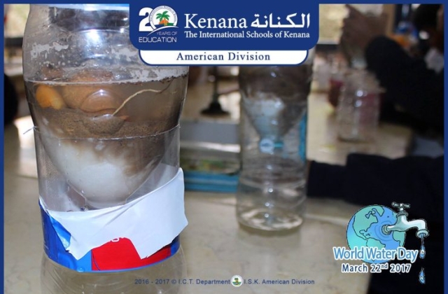 I.S.K | American Division | World Water Day - Science Department