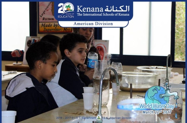 I.S.K | American Division | World Water Day - Science Department