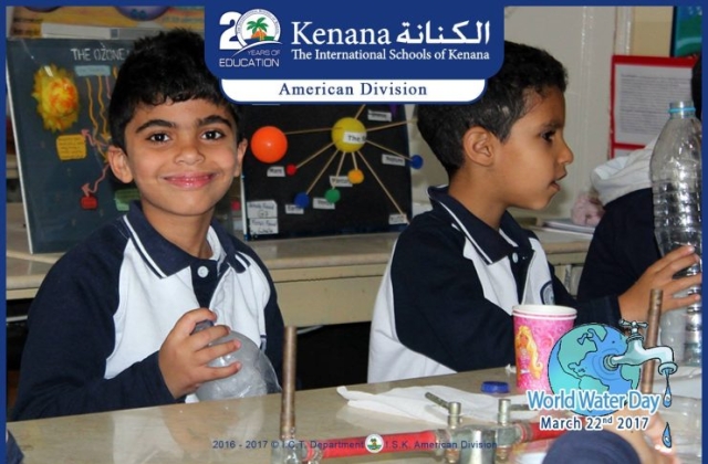 I.S.K | American Division | World Water Day - Science Department