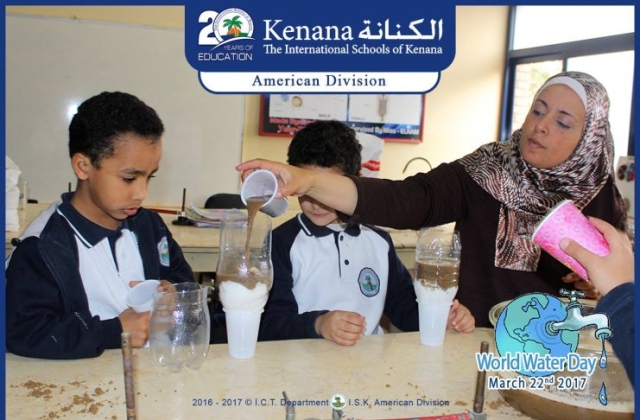 I.S.K | American Division | World Water Day - Science Department