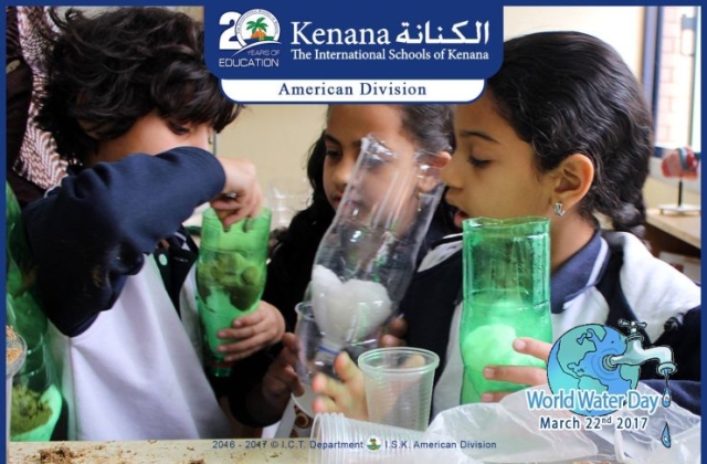 I.S.K | American Division | World Water Day - Science Department