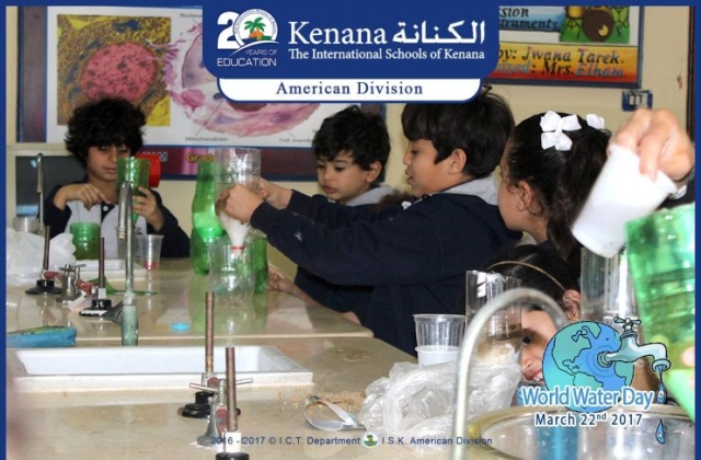 I.S.K | American Division | World Water Day - Science Department