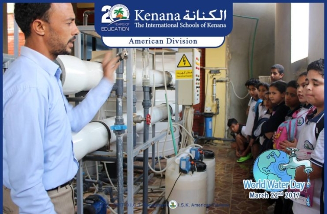 I.S.K | American Division | World Water Day - Science Department