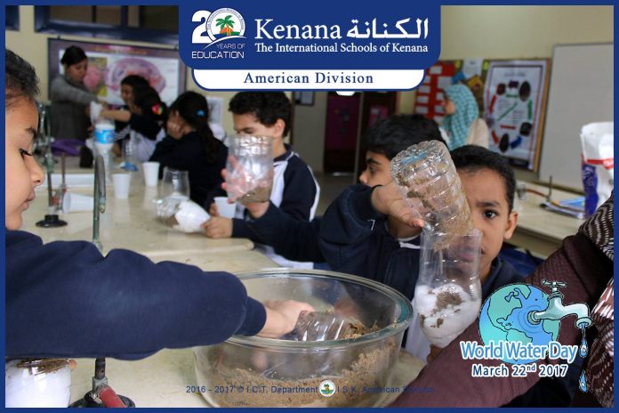 I.S.K | American Division | World Water Day - Science Department