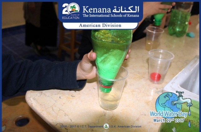 I.S.K | American Division | World Water Day - Science Department