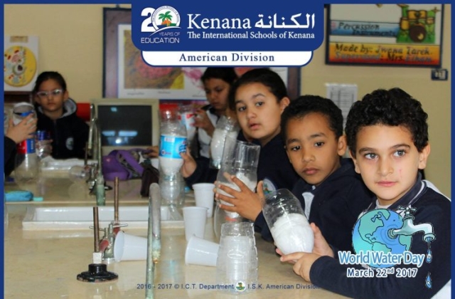 I.S.K | American Division | World Water Day - Science Department